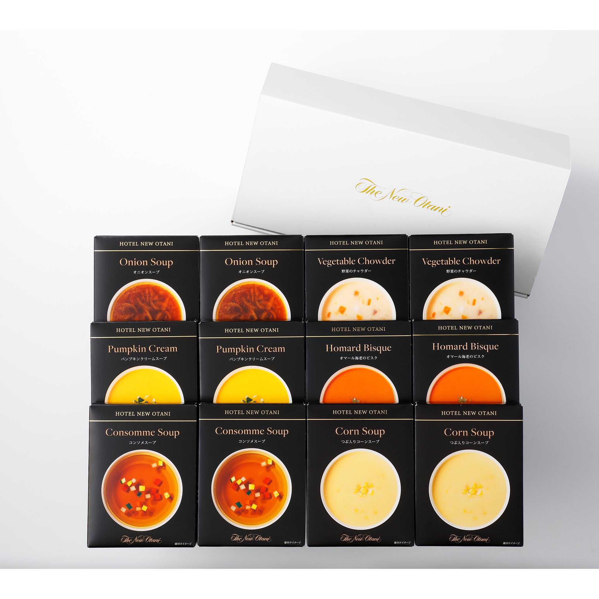 ホテルニューオータニ レトルトスープセット（6種12箱入） – ホテル